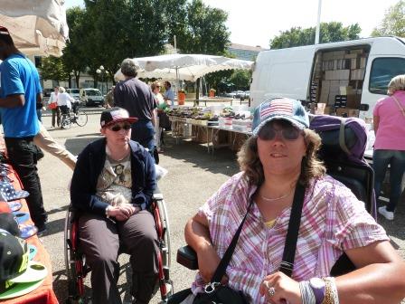 Septembre : marché de Bourg-en-Bresse